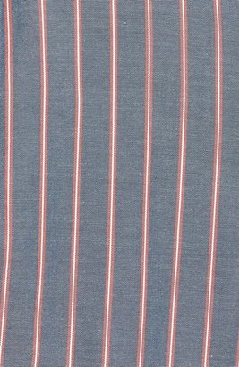 RVCA 'Filter' Short Sleeve Stripe Woven Shirt