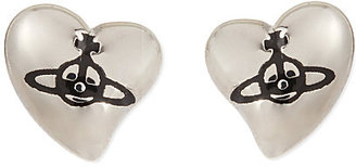Vivienne Westwood New heart stud earrings