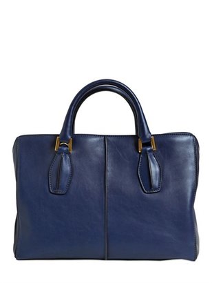 Tod's D-Cube Small Soft Leather Tote Bag