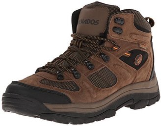 Nevados Men's Klondike Mid Waterproof Hiking Boot, Earth Brown/Black/Tigerlily Orange, 11 M US