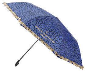 Paul's Boutique 7904 Paul's Boutique Leopard Print Umbrella - Blue