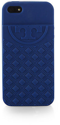 Tory Burch Fleming Quilted Silicone iPhone 5/5s Case