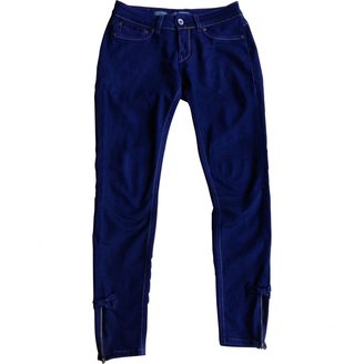 Ted Baker Blue Cotton Trousers