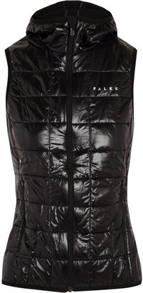 Falke Ergonomic Sport System Primaloft hooded quilted shell and neoprene vest