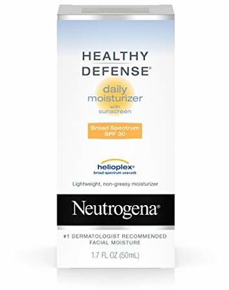 Neutrogena Healthy Defense Daily Moisturizer For Sensitive Skin With Broad Spectrum Spf 30 Sunscreen