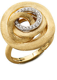 Marco Bicego Jaipur Link Diamond & 18K Yellow Gold Ring