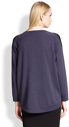 Brunello Cucinelli Crystal-Detail Cashmere Sweater