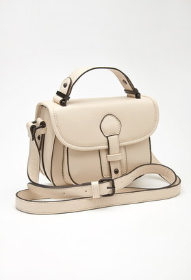 Forever 21 faux leather crossbody satchel
