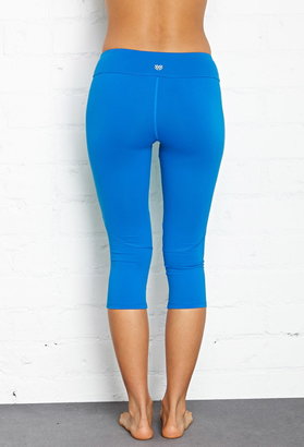 Forever 21 Colorblocked Workout Capris