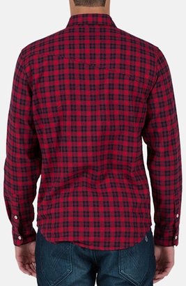 Volcom 'Flartin' Trim Fit Long Sleeve Flannel Shirt