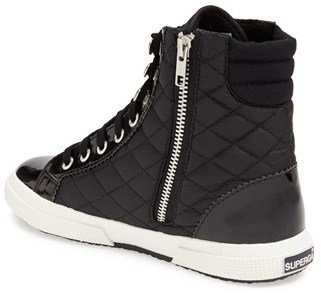 Superga Quilted High Top Sneaker (Women)