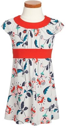 Tea Collection 'Blumengarten' Printed Dress (Toddler Girls, Little Girls & Big Girls)
