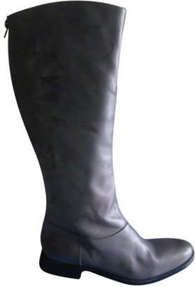 Atelier Voisin Grey Leather Boots