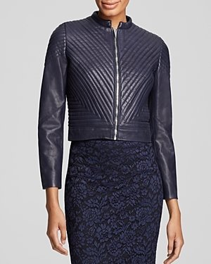 Vince Camuto Quilted Leather Jacket - Bloomingdale's Exclusive