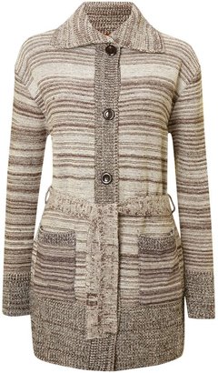 House of Fraser Jolie Moi Mixed yarn button front cardigan