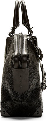 Alexander Wang Black Etched Emile Prisma Small Tote