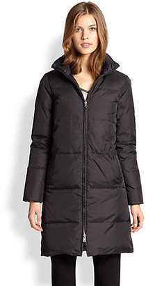 Eileen Fisher Reversible Quilted Down Coat
