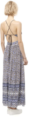 Rebecca Taylor Indian Floral Maxi Dress