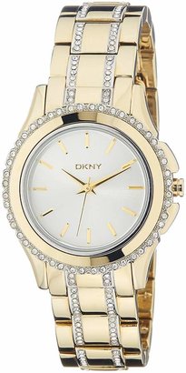 DKNY Brooklyn Stainless steel with Crystals Women's watch #NY8699