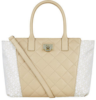 DKNY Heritage Quilted Nappa Shopper Bag