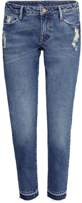 H&M Girlfriend Jeans - Denim blue - Ladies