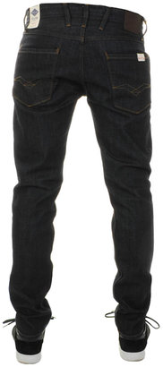 Replay Anbass Slim Fit Jeans Navy