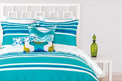 Trina Turk Horizon Stripe Comforter Set - King