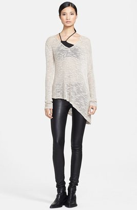 Helmut Lang Asymmetrical Silk Sweater