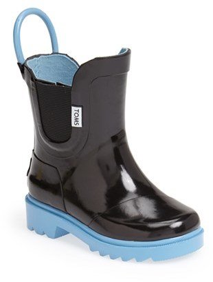 Toms 'Tiny' Rain Boot (Walker & Toddler)