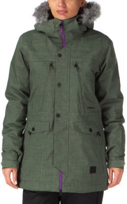 O'Neill Spellbound Snow  Womens  Jacket - Camp Green