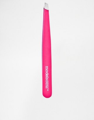 Models Own Neon Slanted Tweezers - Slanted tweezers