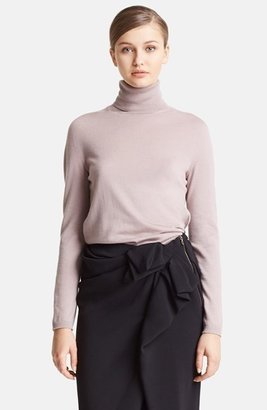 Lanvin Cashmere & Silk Turtleneck Sweater