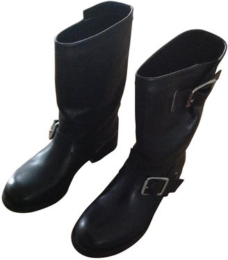 Vanessa Bruno Black Leather Ankle boots