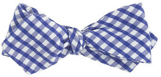 J.Crew Cotton seersucker bow tie in gingham
