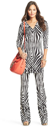 Diane von Furstenberg Reina Silk Jersey Tunic Dress