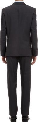 Givenchy Men's Birdseye Two-button Suit-Black