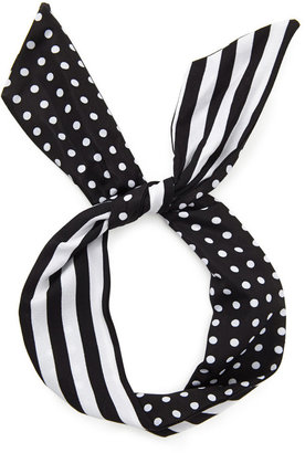 Forever 21 Dots & Stripes Headwrap