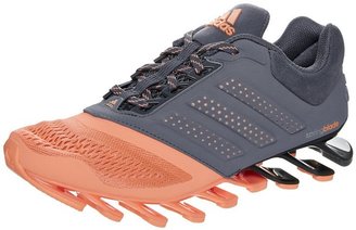 adidas SPRINGBLADE SPLIT Cushioned running shoes flash orange/onix/silver