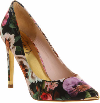 Ted Baker Luceey High Heel Tangled Floral Print Satin