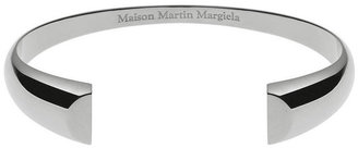 Maison Margiela Medium Silver Chevalière Split Bracelet - X-tra Small Wrist - 10x8mm Table