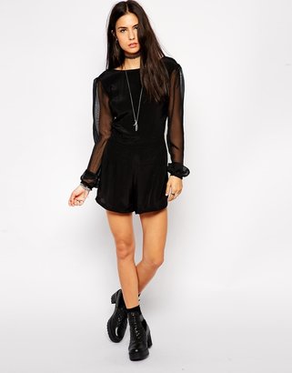 A Question Of Motel Ulrika Playsuit