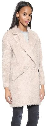 Rebecca Minkoff Sam Faux Fur Coat