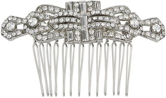 Swarovski Ruby And Frost Rita crystal embellished hair comb