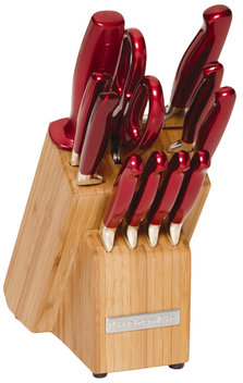 KitchenAid Stainless Steel Knife Block Set (12 PC)