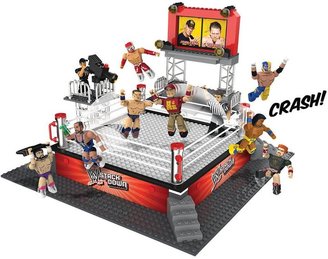 WWE Stackdown Battle Brawlin' Ring Set with 3 Figures