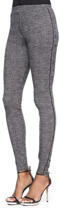IRO Saskia Wool-Blend Plaid Skinny Pants