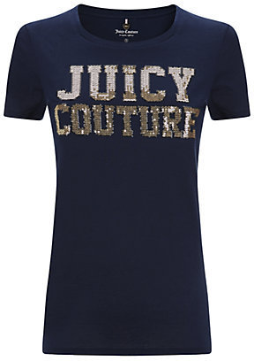 Juicy Couture Sequin Logo T-Shirt