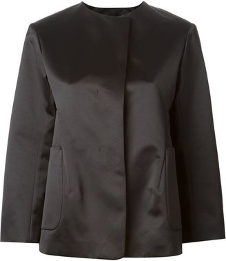 Jil Sander collarless jacket