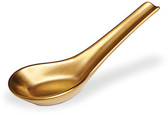 L'OBJET Han 24k Gold/Porcelain Spoon