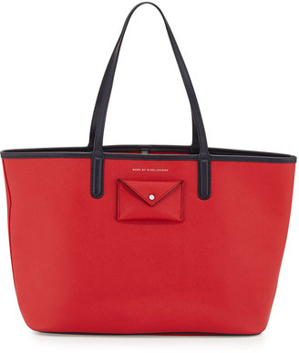 Marc by Marc Jacobs Metropolitote Tote Bag, Rosey Red